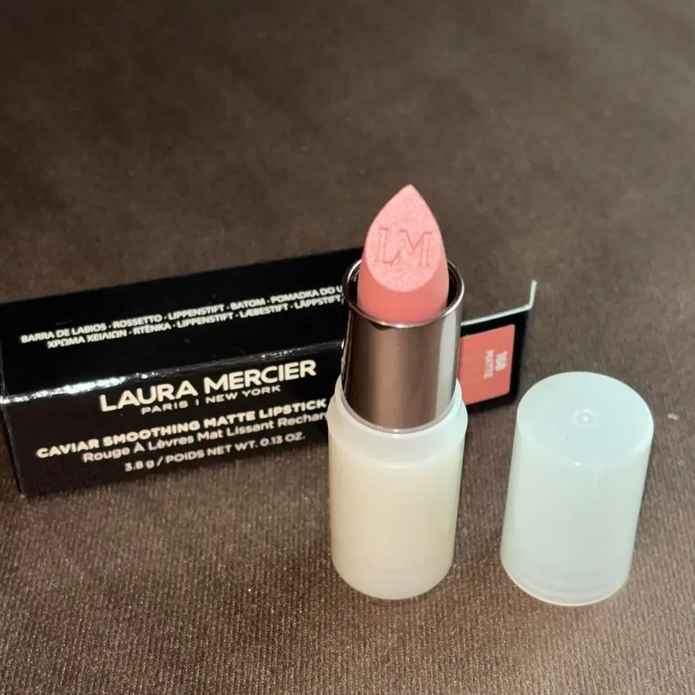 Laura Mercier Caviar Smoothing Matte Lipstick pink Chiffon